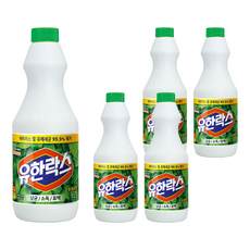 유한락스 후레쉬, 1L, 5개