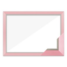 益智愛高端樹脂拼圖框, 現代粉, 1個