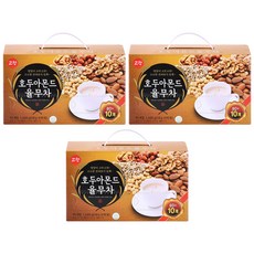 고향 호두 아몬드 율무차, 18g, 90개입, 3개