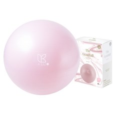 아리프 안티버스트 짐볼 + 에어펌프 + 공기마개, 페일 핑크