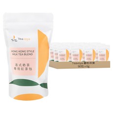 Teavoya 嘉柏茶業 港式奶茶獨享包, 6g, 6盒, 15包