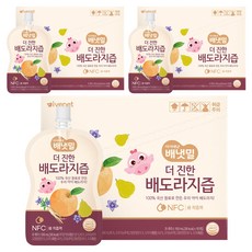 배냇밀 유아용 더 진한 배도라지즙, 100ml, 30개