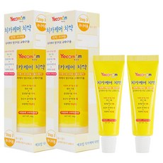 예꼬맘 치카케어 3단계 60g + 소형치약 15g, 75g, 2세트