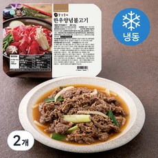 강강술래 한우 양념불고기 (냉동), 500g, 2개