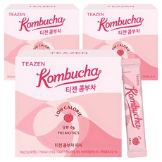 티젠 콤부차 피치, 5g, 50개입, 3개