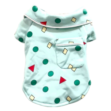 SassyDog 寵物睡衣 500g, 綠色菱格, 1件