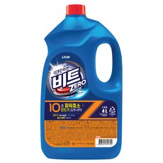비트 제로 드럼용 액상세제 본품, 4L, 1개