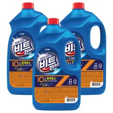 비트 제로 드럼용 액상세제 본품, 4L, 3개 4L, 3개