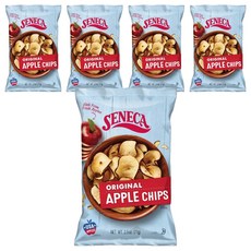 Seneca 蘋果脆片 原味, 5包, 71g