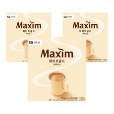 Maxim 麥心 白金咖啡, 11.7g, 50入, 3盒