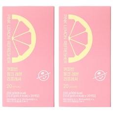 The Coffee Bean 粉紅檸檬冰沁, 12.8克, 20入, 2個