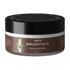EVEROSE 愛芙蓉 都市情人 典藏系列體霜 佛手柑&麝香, 200ml, 1罐