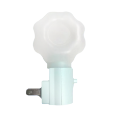 BC 博銓科技 開關式LED小夜燈 90度旋轉頭白 KTC-302I, 甜甜圈綠, 1個