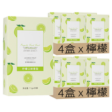 咪咪購物 旅行便攜隨身漱口水 檸檬口味, 8盒, 220g