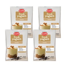 EasiYo 優格粉 香草口味, 紐西蘭原裝進口, 天然成分, 純淨乳源, 3步驟製作, 每包含百億乳酸菌, 230g, 1包, 4包