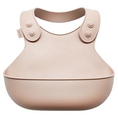 BIBS Overall口袋圍兜, 腮紅, 1個, 1個