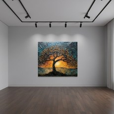 북유럽풍 생명의 나무 캔버스 액자