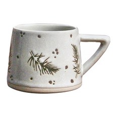 復古陶瓷咖啡杯組 CACP0018D 300ml, 羽毛, 1組