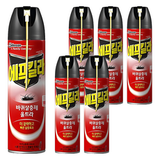 에프킬라 바퀴살충제 스프레이 울트라, 500ml, 6개