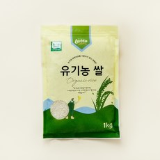 초록숟가락 유기농쌀, 1kg, 1개, 상등급
