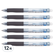misoro 1000 可擦式中性筆 0.5mm 2385, 12個, 黑色