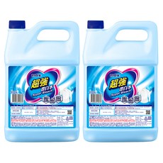 妙管家 超強漂白水 有效去除常見細菌、汙垢 適用於廁所、各類家具之清潔與殺菌, 4kg, 2桶
