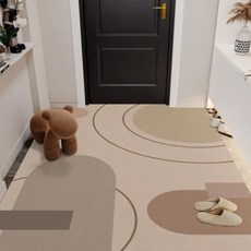 Arbor Home 喬木居家 北歐風玄關PVC皮革地墊, 夢幻, 1個