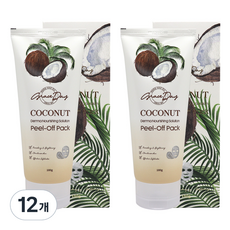 그레이스데이 코코넛 더마 너리싱 솔루션 필오프팩 180ml, 1개입, 12개