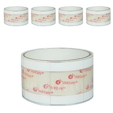 원스테이프 천운패키지 위생포장테이프 40mm, 화이트, 5개