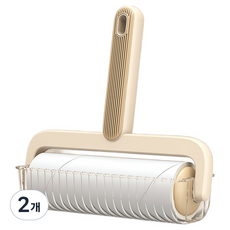 Second Best 滾筒除塵黏把 卡其色, 2個