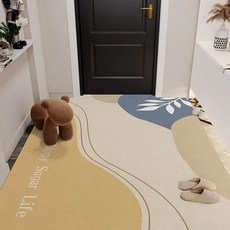 覓歌 北歐風玄關PVC皮革地墊