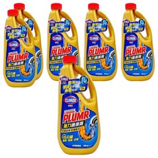 CLOROX 高樂氏 強力水管通渠劑, 15分鐘溶解毛髮 946ml, 6瓶