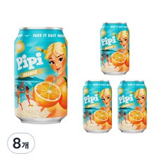 PP柳橙沙灘飲料罐裝, 330ml, 8個