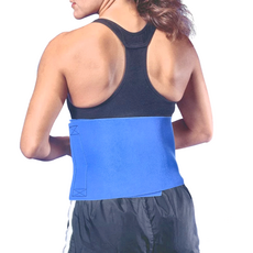 菁炭元素 爆汗體雕腰帶 快速蓄熱 支撐腰腹 減少運動傷害風險, 藍色, 1個