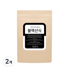 바른티 블랙선식 분말, 200g, 2개