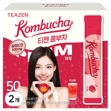 티젠 알파CD 콤부차 자두, 5g, 2개, 50개입