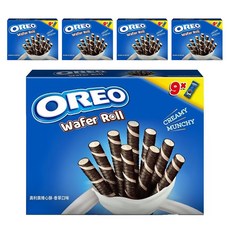 OREO 奧利奧捲心酥 香草口味 奶油鬆脆, 162g, 5盒