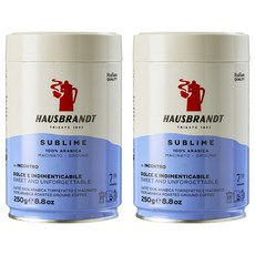 HAUSBRANDT SUBLIME 極品咖啡粉, 2個, 1個裝, 250g