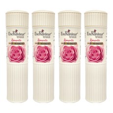 艾詩香氛爽身粉 玫瑰茉莉 粉色 200g, 4瓶