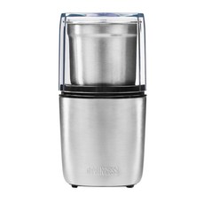 【PRINCESS 荷蘭公主】不鏽鋼咖啡磨豆機, 一鍵啟動, 易清洗, 圓弧三角形設計, 221041