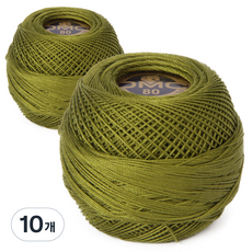 D-M-C No.19 80 梭織花邊線 10p, 469, 10個