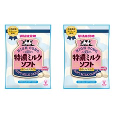 UHA 味覺糖 特濃軟糖 牛奶味, 70g, 2包