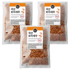 마켓밀러 국산 보리새우, 200g, 3개