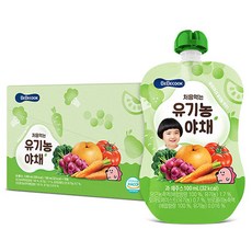 BEBECOOK 寶膳 孩童綜合果汁, 綜合蔬果口味, 100ml, 10入