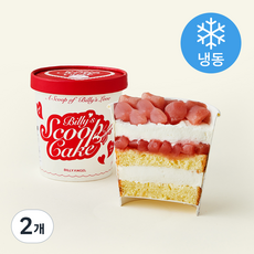 빌리엔젤 파인트 복숭아 요거트 케이크 (냉동), 220g, 2개