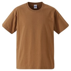 United Athle 厚磅短T 4252, 深駝色