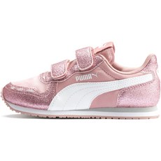 PUMA Kids Cabana Racer Glitz V PS 跑鞋