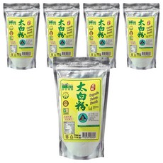 龍口 有機太白粉 220g, 5包