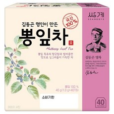 쌍계명차 김동곤 명인이 만든 뽕잎차, 1g, 40개입, 1개