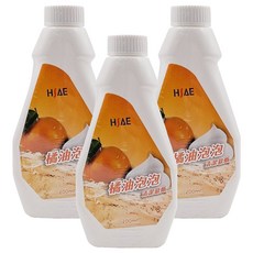 HSAE 橘油泡泡清潔慕斯 200ml, 3瓶